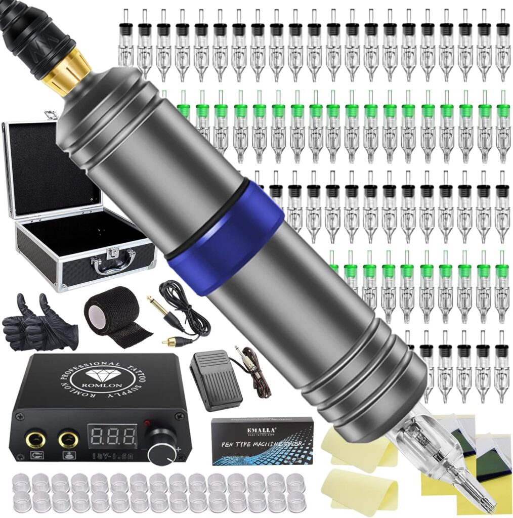 Unihuby Kit de Máquina, 40pcs Cartuchos Rotativa