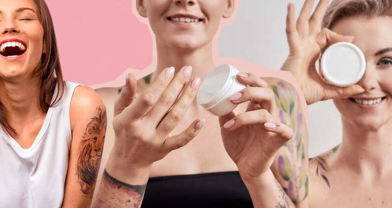 Crema para aclarar tatuajes