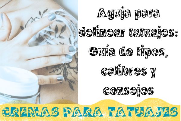 Aguja para delinear tatuajes