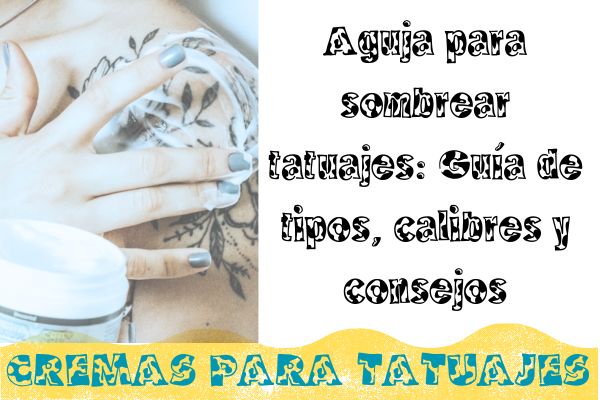 aguja para sombrear tatuajes