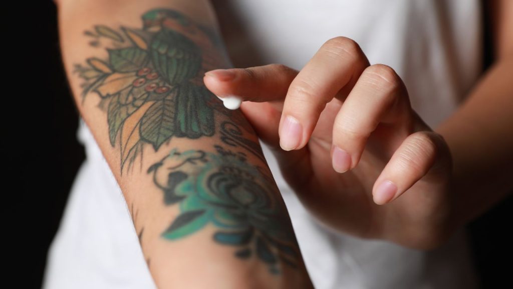 pomada para tatuajes